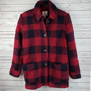 Forever 21 plaid coat